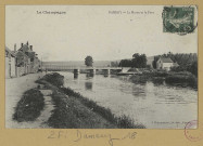 DAMERY. La Champagne-Damery-La Marne et le pont.
EpernayÉdition Lib. J. Bracquemart.[vers 1912]
