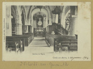 CONDÉ-SUR-MARNE. Intérieur de l'Église / G. Durand, photographe.
Châlons-sur-MarneÉdition G. Durand.[vers 1904]