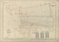 Bisseuil (Aÿ-Champagne 51030). Section ZD 2 échelle 1/2000, plan remembré pour 1961, plan régulier (papier armé).