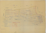Angluzelles-et-Courcelles (51010). Section E1 échelle 1/2000, plan mis à jour pour 01/01/1938, non régulier (papier)