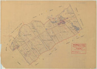 Faux-Vésigneul (51244. Vésigneul-sur-Coole (51615). Section C échelle 1/2500, plan mis à jour pour 1936, plan non régulier (papier)