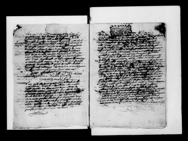 Châtillon-sur-Marne. Baptêmes, mariages, sépultures 1698-1707