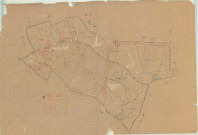 Gigny-Bussy (51270). Bussy-aux-Bois (51096). Section C1 échelle 1/2000, plan mis à jour pour 1955 (ancienne commune de Bussy-aux-Bois (51096), plan non régulier (papier)