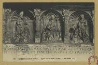 CHÂLONS-EN-CHAMPAGNE. 35- Église Saint-Alpin (1529). Bas-relief.