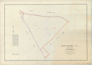 Bussy-Lettrée (51099). Section ZO échelle 1/2000, plan remembré pour 1960, plan régulier (papier armé)