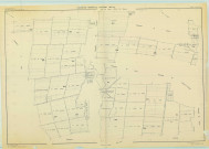 Villeneuve-Renneville-Chevigny (51627). Tableau d'assemblage échelle 1/5000, plan remembré pour 1970, plan régulier (papier)