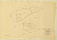 Sogny-en-l'Angle (51539). Section X2 1 échelle 1/2000, plan remembré pour 1952 (section X 1e partie), plan régulier (papier)