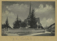 CLESLES. L'Église/ Marquis, photographe à Troyes.
Édition Millard.[vers 1924]