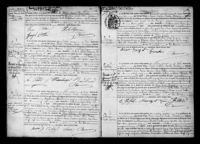 Châlons-sur-Marne. Naissances 1884