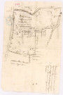 Plan des héritages à Vieil-Arcy, 1762