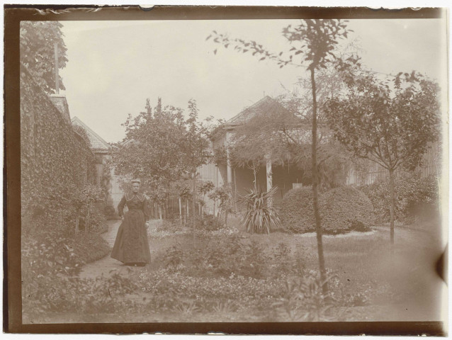 Photographie de famille (jardin)