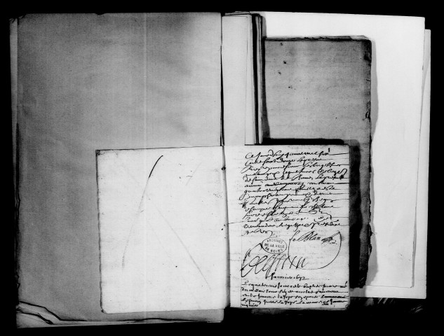 Reims. Saint-Denis. Baptêmes, mariages, sépultures, confirmations 1672-1679