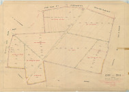 Loisy-en-Brie (51327). Section U1 échelle 1/2000, plan remembré pour 1956 (ancienne section F), plan régulier (papier)