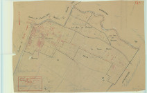 Boult-sur-Suippe (51074). Section G1 échelle 1/2500, plan mis à jour pour 1934, plan non régulier (papier).