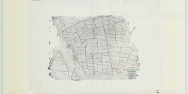 Chaussée-sur-Marne (La) (51141). Tableau d'assembale 1 échelle 1/10000, plan remembré pour 1955, plan régulier (papier)