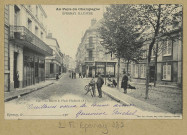 ÉPERNAY. Au Pays du Champagne-Épernay illustré-190-La rue et la place Flodoard (A) / E. Choque, photographe à Épernay.
EpernayE. Choque (51 - EpernayE. Choque).[vers 1905]