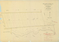 Saint-Hilaire-le-Grand (51486). Section X3 échelle 1/2000, plan remembré pour 1954 (ancienne section C3 et C4), plan régulier (papier)