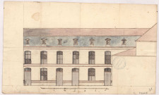 Collège de Vitry-le-François : plan du collège n° 31, XVIIIè s.