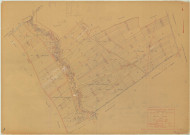 Faux-Vésigneul (51244). Fontaine-sur-Coole (51257). Section B échelle 1/2500, plan mis à jour pour 1935, plan non régulier (papier)