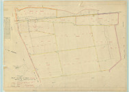 Saint-Hilaire-le-Petit (51487). Section V1 V3 échelle 1/2000, plan remembré pour 1957, contient une extension sur Saint-Hilaire-le-Petit V3, plan régulier (papier).