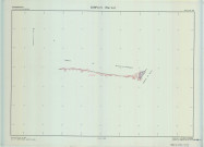 Sompuis (51550). Section AK 2 échelle 1/5000, plan remembré pour 1990, plan régulier (calque)