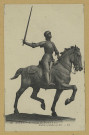 REIMS. 128. La statue de Jeanne d'Arc.
(75 - ParisLévy fils et Cie).Sans date