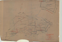 Meix-Saint-Epoing (Le) (51360). Section B1 échelle 1/2500, plan mis à jour pour 01/01/1933, non régulier (calque)