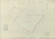 Moncetz-l'Abbaye (51373). Section ZC échelle 1/2000, plan remembré pour 1959, plan régulier (papier armé)