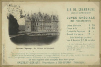 BOURSAULT. Environs d'Épernay-Le Château de Boursault.
