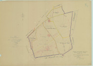 Champlat-et-Boujacourt (51120). Section B3 échelle 1/2500, plan mis à jour pour 1954, plan non régulier (papier).