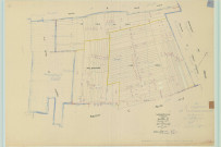 Warmeriville (51660). Section C1 échelle 1/1250, plan mis à jour pour 1958, plan non régulier (papier).
