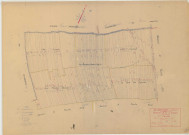 Clamanges (51154). Section A1 échelle 1/2500, plan mis à jour pour 1937, plan non régulier (papier)