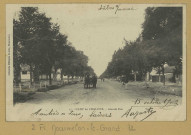 MOURMELON-LE-GRAND. -15-Camp de Châlons. Grande Rue / A. B. et Cie, photographe à Nancy.
MourmelonLib. Militaire Guérin.[vers 1903]