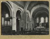 CHÂTILLON-SUR-MARNE. 3-Prieuré Le Binson. Port à Binson; la Chapelle Maître-autel.
