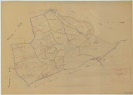 Brugny-Vaudancourt (51093). Section A1 échelle 1/2500, plan mis à jour pour 01/01/1934, non régulier (papier)