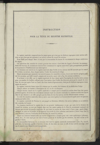 Registre matricule, n°1-495