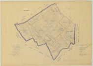 Saint-Quentin-les-Marais (51510). Section C 1 échelle 1/2500, plan mis à jour pour 1959 (section C1 1e partie), plan non régulier (papier)