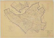 Saint-Quentin-les-Marais (51510). Section AU échelle 1/2500, plan mis à jour pour 1959, plan non régulier (papier)