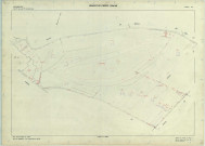 Vanault-le-Châtel (51589). Section ZX échelle 1/2000, plan remembré pour 1965, plan régulier (papier armé)