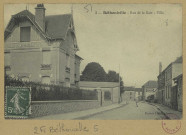 BÉTHENIVILLE. 3-Rue de la Gare-Villa.
Édition Dubois Louis.[vers 1913]