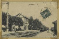 VAL-DE-VESLE. Wez-Thuisy. La gare. / Photographe L. Guérin.
ThuisyE. Jacquinet (buraliste).Sans date