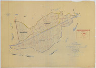 Angluzelles-et-Courcelles (51010). Section D1 échelle 1/1000, plan mis à jour pour 01/01/1938, non régulier (papier)