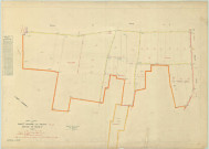 Saint-Hilaire-le-Petit (51487). Section W2 échelle 1/2000, plan mis à jour pour 1957, plan non régulier (papier).