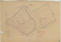 Jonchery-sur-Suippe (51307). Section C1 échelle 1/1000, plan mis à jour pour 1934, plan non régulier (papier)