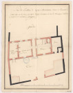 Plan du presbytère de Gaye, 1774.