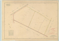 Fagnières (51242). Section W1 échelle 1/2000, plan remembré pour 1954, plan régulier (papier)