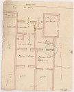 Plan de maisons au village de Chouilly appartenant à Messieurs Jacques Coureur, Jean Renaut, Philippe Pienne et Brugny, 1766.