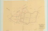 Saint-Thierry (51518). Section Z2 échelle 1/2000, plan remembré pour 1955, plan régulier (papier).