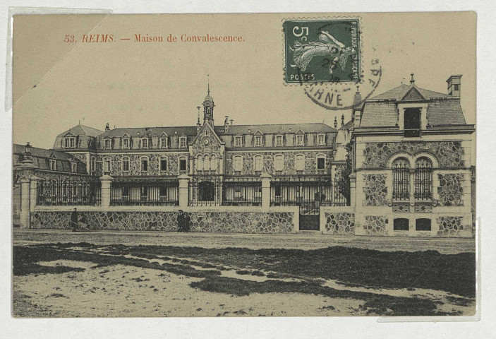 REIMS. 53. Reims- Maison de convalescence.