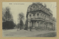 REIMS. 22, rue de l'Arquebuse.
(51 - ReimsMatot-Braine).Sans date